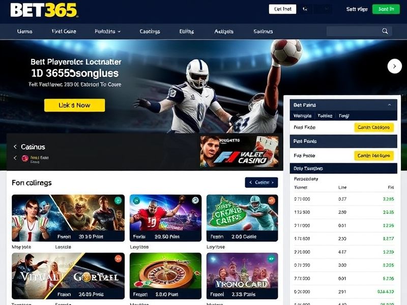 Discover Bet365, the world's leading gambling platform for sports betting, online casino games, poker, and virtual sports. Enjoy competitive odds, real-time live betting, and secure, expert-backed entertainment all in one place.